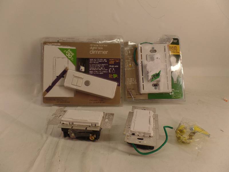 lot 1258 image: LOT OF MIX ELECTRICAL SWITCHES