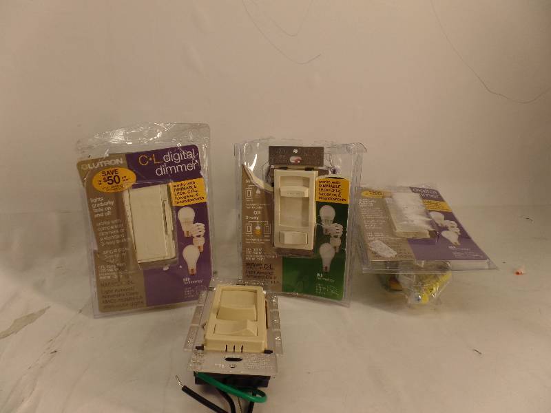 lot 1261 image: LOT OF MIX ELECTRICAL SWITCHES