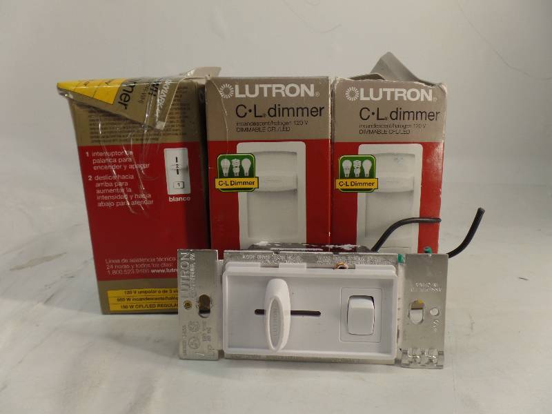 lot 1263 image: LOT OF CL DIMMER
