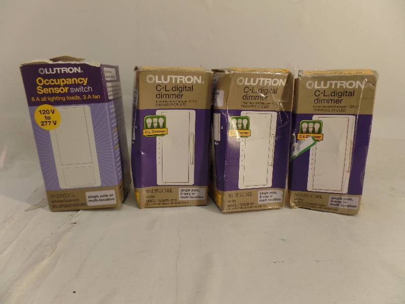 lot 1272 image: LOT OF MIX ELECTRICAL SWITCHES