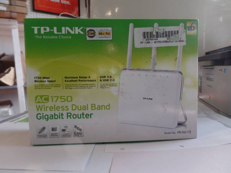 lot 1031 image: LTP-LINK AC 1750 WIRELESS DUAL BAND GIGABIT ROUTER