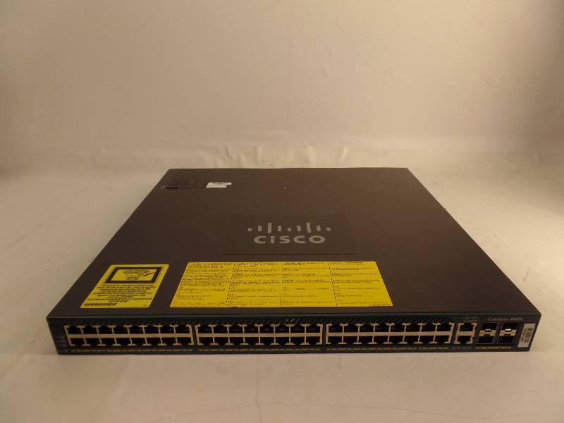 lot 1019 image: CISCO WS-C4948 CATALYST SWITCH WDUAL AC POWER