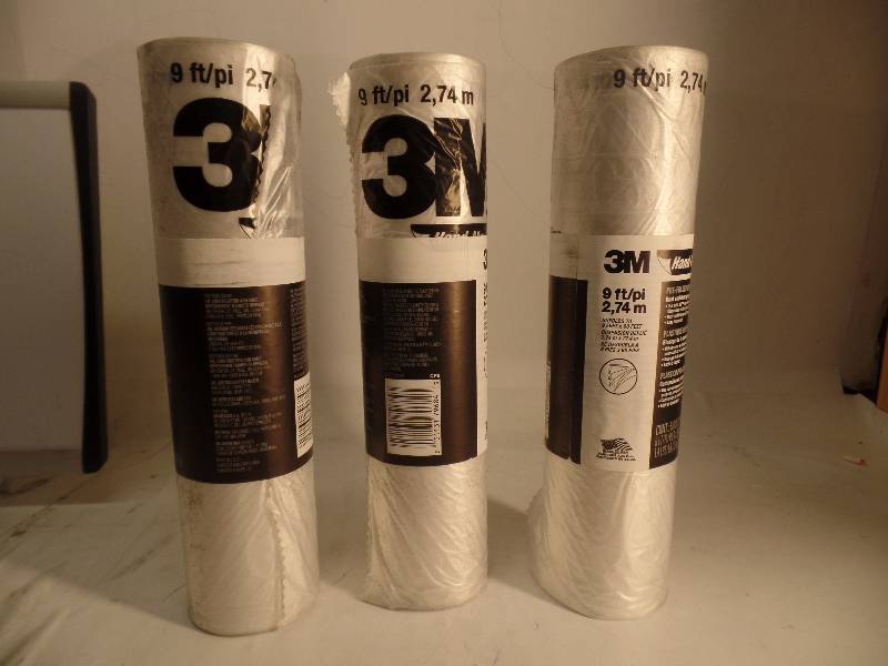 lot 1217 image: LOT OF 3 3M HAND-MASKER 9FTPI 2,74 M
