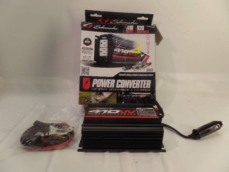 lot 1052 image: SCHUMACHER 410 WATTS 820 PEAK WATTS