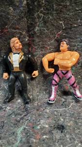 lot 1503 image: Another Pair of Wrestling Figurines