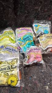 lot 1518 image: Complete Set of Vintage Snow White Happy Meal Toys