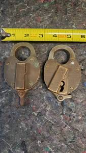 lot 1562 image: Pair of Vintage Locks