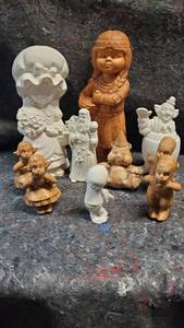 lot 1583 image: Lot if Bisqueware