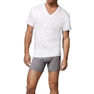 lot 1602 image: Hanes Mens ComfortSoft V-Neck 3 Pack, Up to 3XL