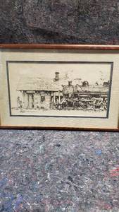 lot 1607 image: Old Fort Wall Decor