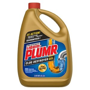 lot 1622 image: Liquid-Plumr Pro-Strength Full Clog Destroyer Plus PipeGuard, 80 Ounces