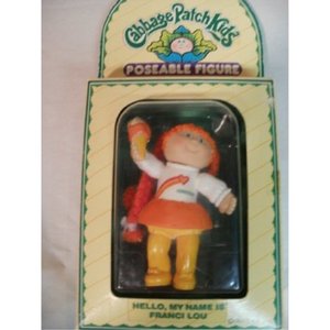 lot 1626 image: Cabbage Patch Kids Poseable Figure Franci Lou