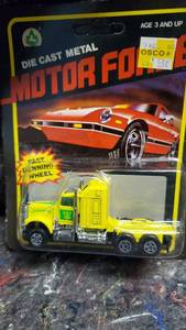 lot 1631 image: Motor Force Die Cast Metal Semi Truck