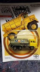 lot 1639 image: Vintage Zee Toys Mini Macks Mobil Tanker Truck 1980s Toy
