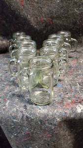 lot 1653 image: Set of 9 Handled Jar Mugd