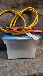 lot 1662 image: Jumper Cables and Tote