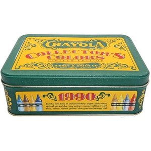 lot 1679 image: Crayola Collectors Colors Limited Edition Tin with Crayons