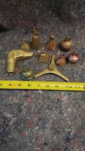 lot 1693 image: Lot of Brass Pieces