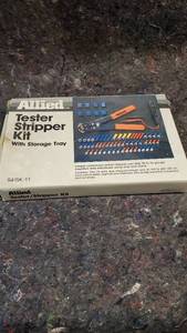 lot 1731 image: Allied Tester Stripper Kit with Storage Tray