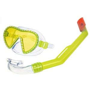 lot 1797 image: Child Mini Shark Mask & Snorkel Swim Set - Yellow