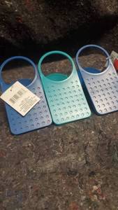 lot 1809 image: Non-slip Drink Coffee Water Cup Holder Clip On Mug Holder Rack Cradle Desk Stand