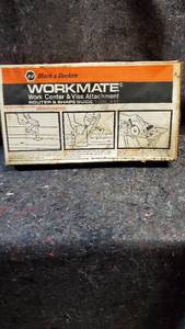 lot 1813 image: Black and Decker Workmate. Work Center and Vise Attachment