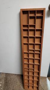 lot 1821 image: Wall Hanging Display Case