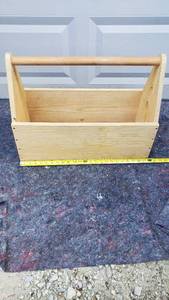 lot 1839 image: Handmade Wooden Toolbox