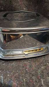 lot 1862 image: Vintage Lincolb Beauty Warehouse Cake Container