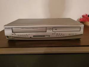 lot 3773 image: Sylvania video recorder and DVDCD player