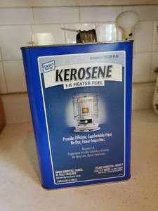 lot 3789 image: Klean strip Kerosene 1-K heater fuel- half full