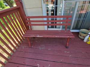 lot 3792 image: Bench 29 H X 48 W X 16 D