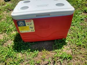 lot 3846 image: Coleman cooler