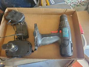 lot 3883 image: Power glide 18 volt 38 drill