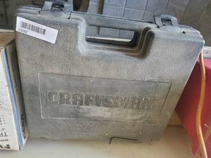 lot 3893 image: Sears Craftsman 38 drill wcase