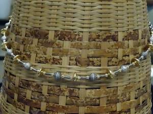 lot 37370 image: Winterthur Two-Toned Beaded Necklace