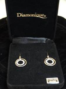 lot 37219 image: Pair of Sterling Diamonique earrings