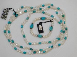 lot 37244 image: Honora Freshwater Pearls Bracelet and Necklace