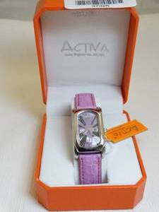 lot 37325 image: Activa Swiss Womens Pink Watch