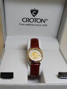 lot 37330 image: Cronton Unisex 18Kt Equator Watch