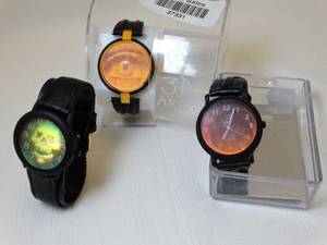 lot 37331 image: Lot of Three 3D Arts Unisex Watches