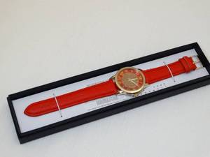 lot 37349 image: Cronton Unisex By Manhattan Watch  Red