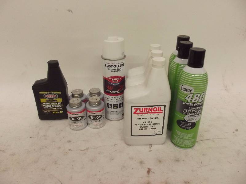 lot 640 image: Lot of Chemicals