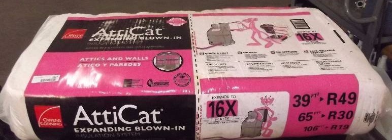 lot 5034 image: NEWAttiCat Expanding Blown-In Insulation