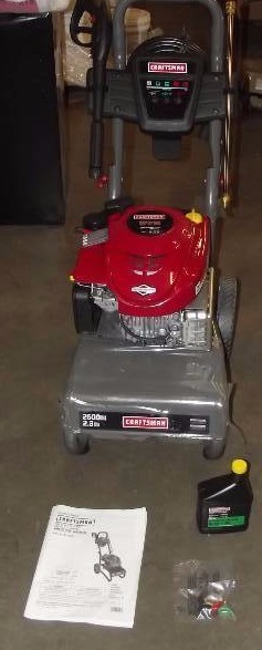 lot 5035 image: NEWCRAFTSMAN Pressure Washer