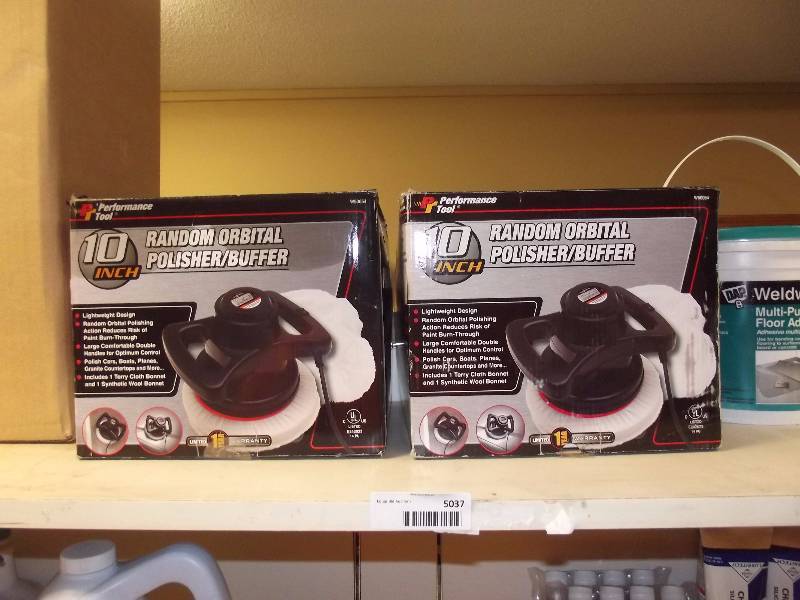 lot 5037B image: Performance Tool 10 Random Orbital PolisherBuffer