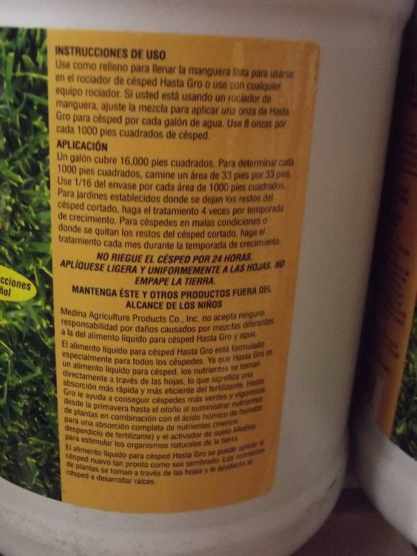 lot 5045D image: Hasta Gro Lawn