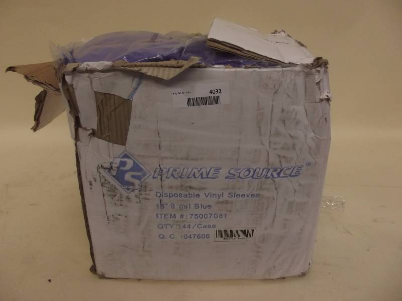 lot 4032 image: Disposable Vinyl Sleeves