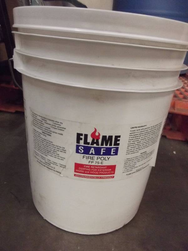 lot 1133 image: Flame Safe Fire Poly FP-75-E