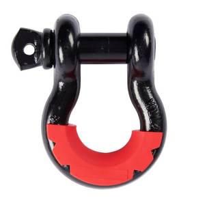 lot 12565 image: Husky 34 in. Bow Shackle in Black. 9.95